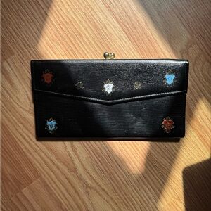 Elegant Black Clutch Wallet